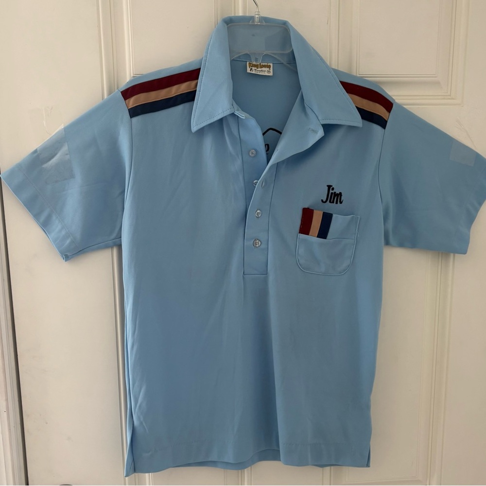 *Rare Find* Vintage King Louie Personalized Bowling Shirt  M
